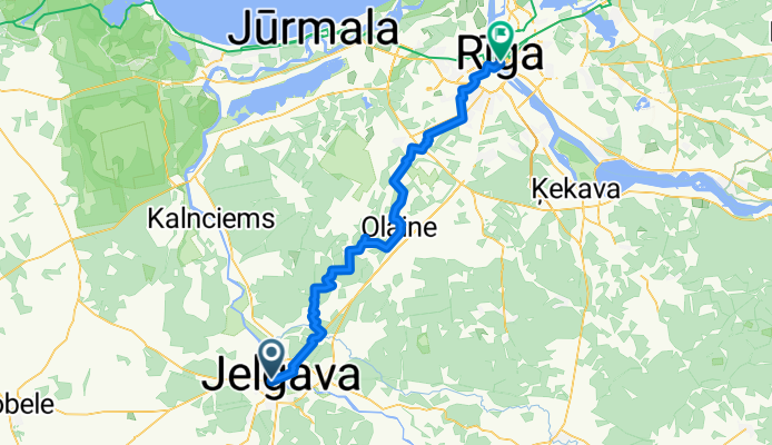 Jelgava - Riga