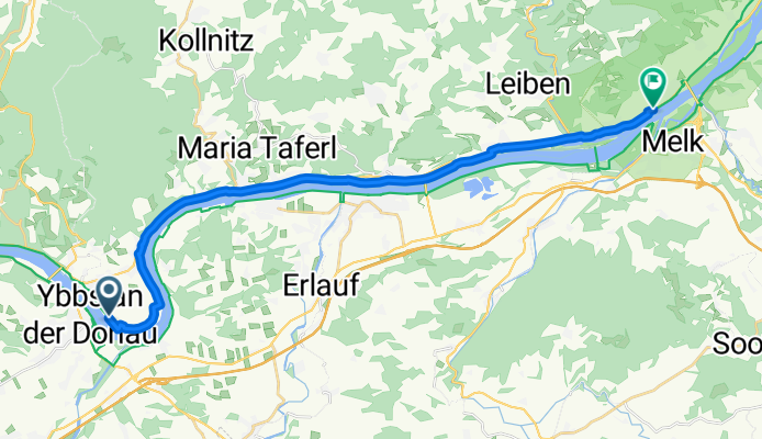 Ybbs an der Donau - Emmersdorf an der Donau