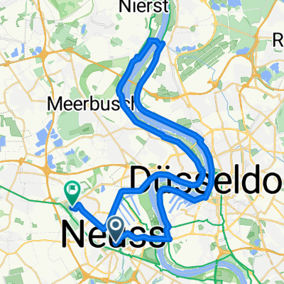 Friedrichstraße, Neuss nach An der Rehhecke, Neuss