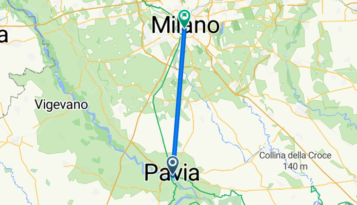 Pavia - Mailand
