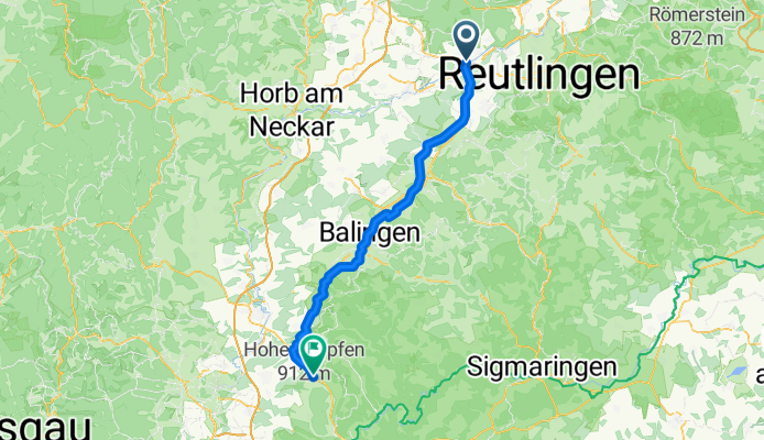 Tübingen - Spaichingen