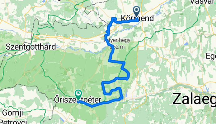 From Körmend to Őriszentpéter