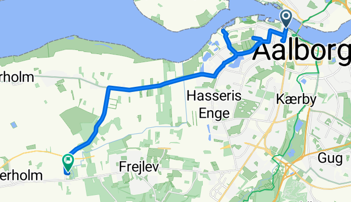 Route from Skibbrogade