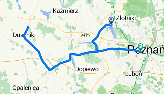 IRONMAN 70.3 Poznań Bike Course