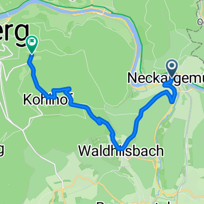 Falltorstraße nach Königstuhl