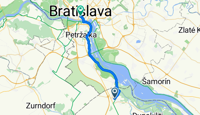 Szabadság tér, Rajka - Óváros, Bratislava I