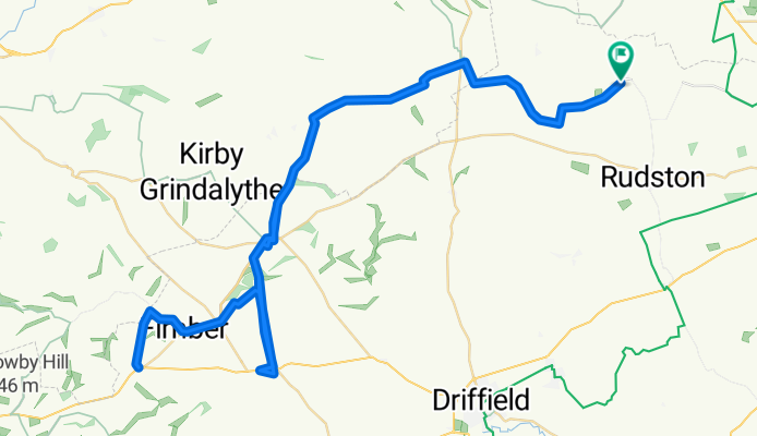 Thwing Road, Driffield to Thwing Road, Driffield