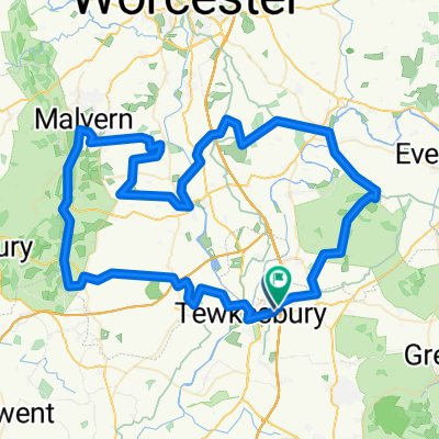 Malvern and River Severn