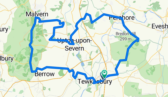 Malvern and River Severn