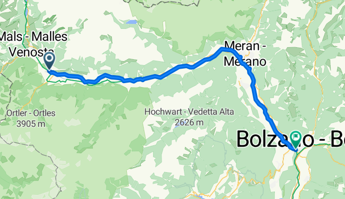 Prad am Stilfserjoch - Bozen