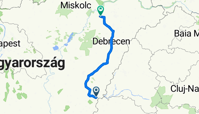 Route to Kabay János utca