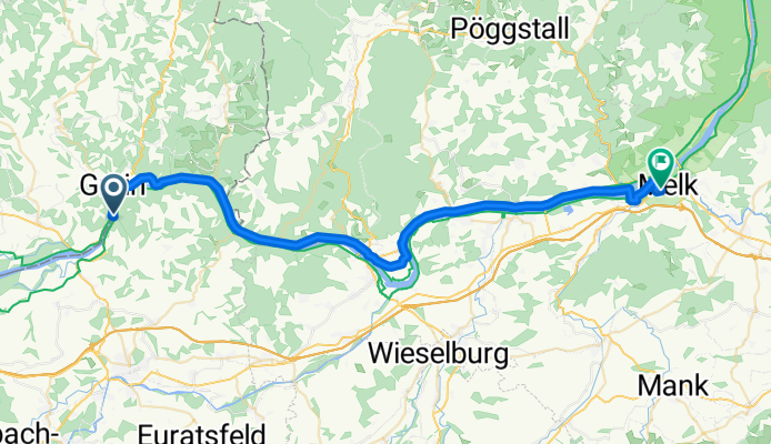 Tiefenbach, Ardagger nach Rathausplatz, Melk