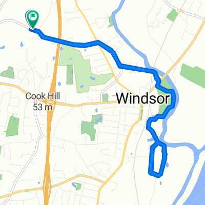 Amolia Farms Rd, Windsor to Amolia Farms Rd, Windsor