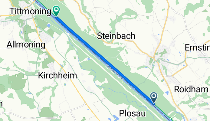 Rupertiweg, Ostermiething nach Rupertiweg, Ostermiething