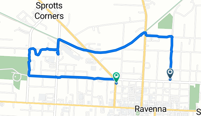 North Walnut Street to East Cedar Avenue