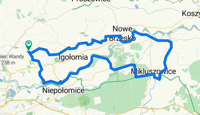 Nowe Brzesko, Wisła, żwirka