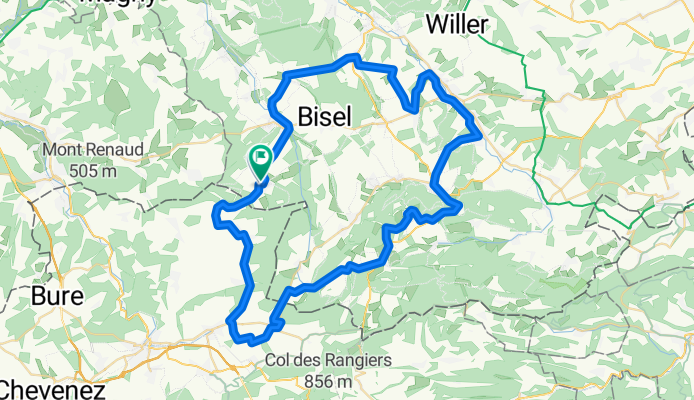 Route in Pfetterhouse