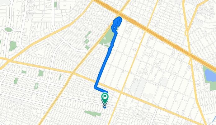 De Calle Manuel Mena a Calle Manuel Mena