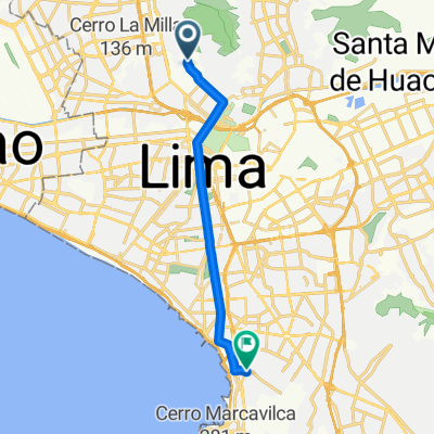 Ruta deportiva en