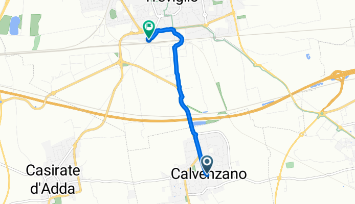 Da Via A. Locatelli a Treviglio