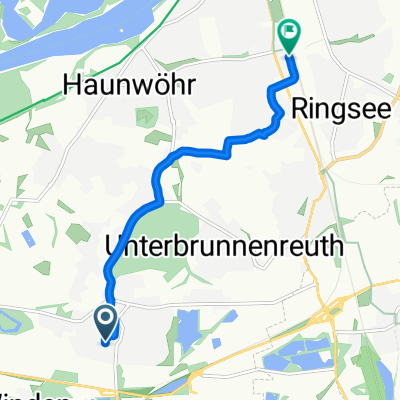 Vogelweidestraße, Ingolstadt nach Bahnhofstraße, Ingolstadt