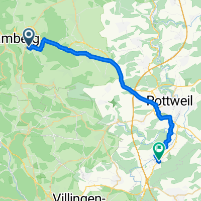 От Schorenweg до Scheibenbühlweg