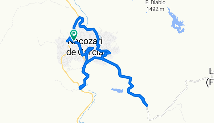 san judas , Nacozari de García