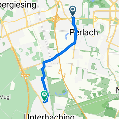 Adam-Berg-Straße, München nach Münchner Straße, Unterhaching