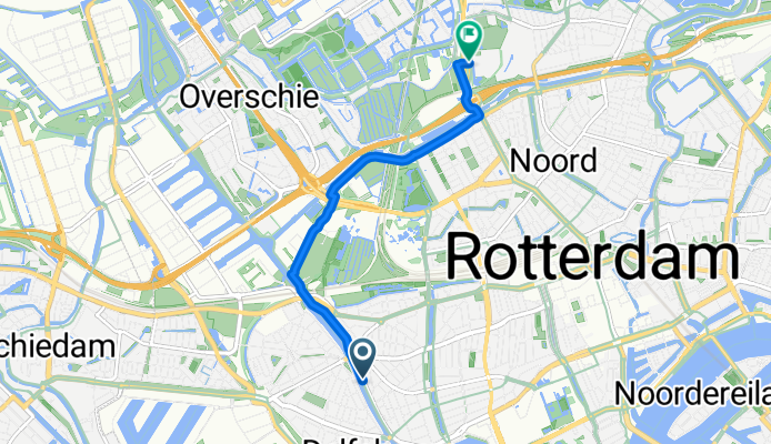 Samuel Mullerplein, Rotterdam naar Kleiwegkwartier, Rotterdam