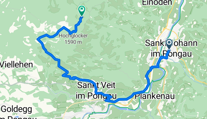 Von Alpendorf, Maschl, Urreiting, Floitensberg, Einöden, Rettenstein bis Mühlbach am Hochkönig