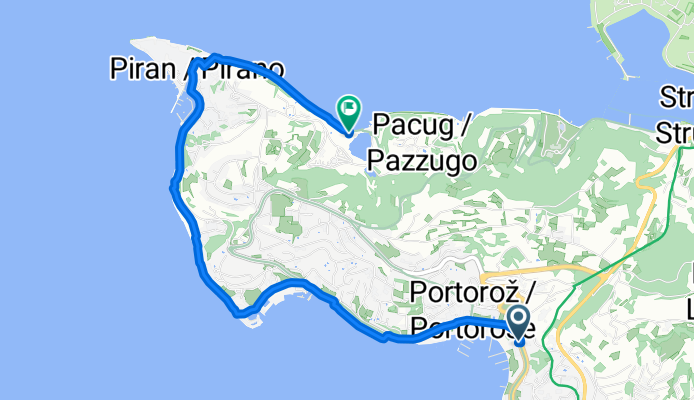 Visszaállított útvonal