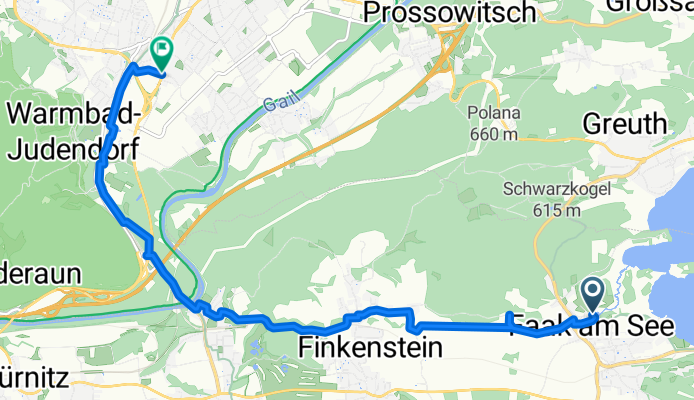 Kirchenweg nach Kärntner Straße