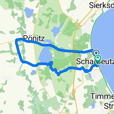 Strandallee, Scharbeutz nach Strandallee, Scharbeutz