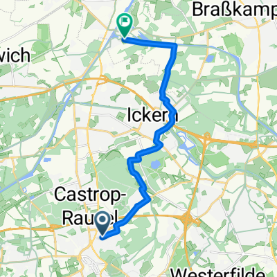 Wilhelmstraße, Castrop-Rauxel nach Am Hebewerk, Waltrop