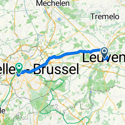 Leuven to Brussels Kobe