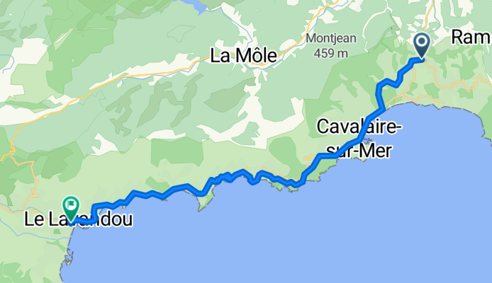 Von La Croix-Valmer bis Le Lavandou