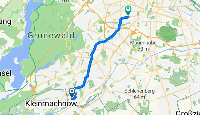 Windsteiner Weg, Berlin nach Münchener Straße, Berlin