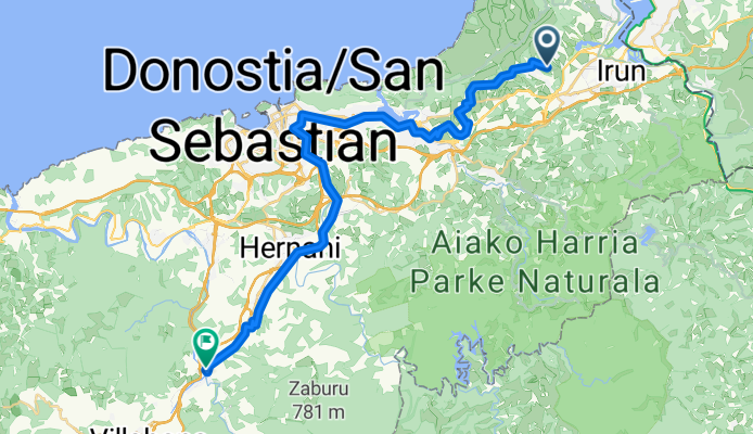 De Jaitzubia Auzoa à Doktor Huizi Kalea