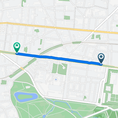 Rue Robert Giraudineau, Vincennes to Rue de la Prévoyance, Vincennes