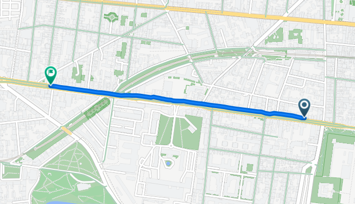 Rue Robert Giraudineau, Vincennes to Rue de la Prévoyance, Vincennes