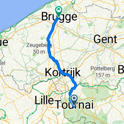 Wed 8.27 Tournai to Brugge