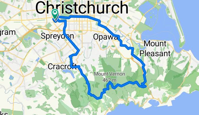 Route to Addington