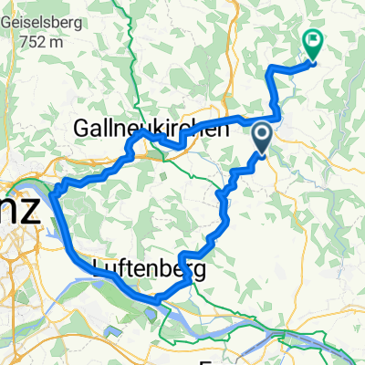 Schönreither Straße, Wartberg nach Pregarten