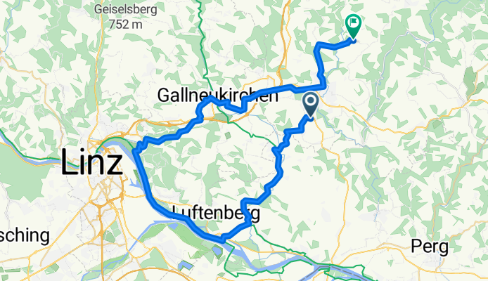 Schönreither Straße, Wartberg nach Pregarten