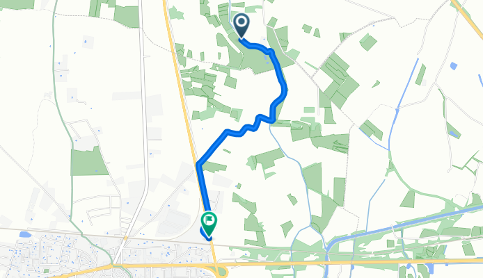 Bessan to Chemin de Pierrefeu, Vias