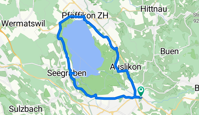 Tösstalstrasse, Wetzikon ZH nach Tösstalstrasse, Wetzikon ZH