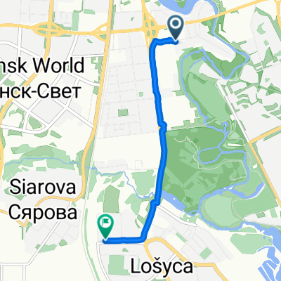 Маршрут в улица Владислава Сырокомли