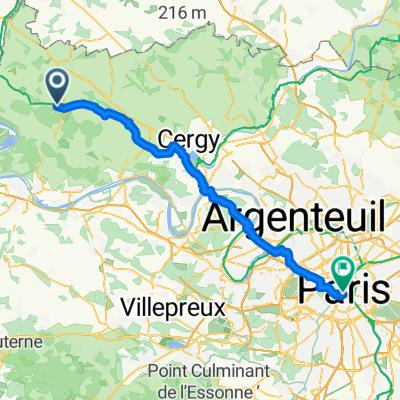 Magny-en-Vexin - Paris