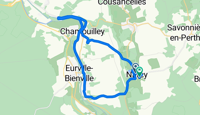 Grande Rue, Narcy Ă Rue de la Fontaine Saint-Pierre, Narcy