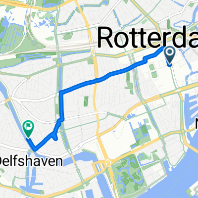 Rodezand, Rotterdam naar Samuel Mullerplein, Rotterdam